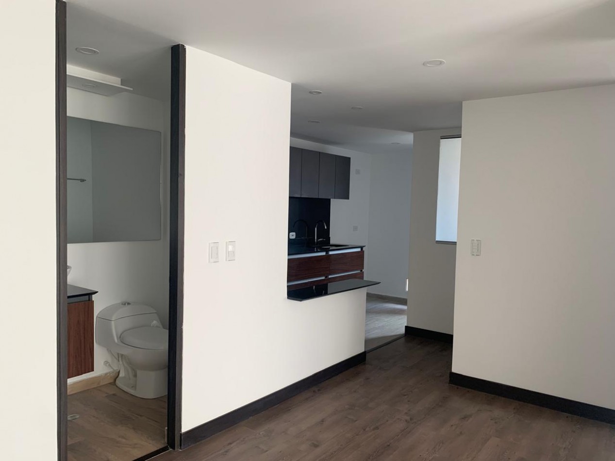 Vendo apartamento moderno de una alcoba.